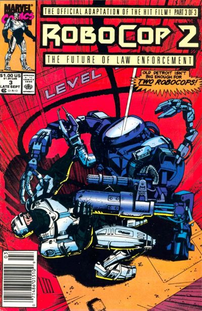 RoboCop 2 1990 #3 - back issue - $3.00