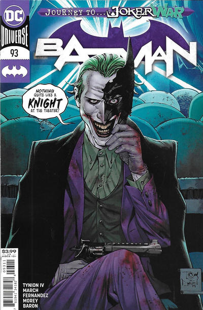 Batman 2016 #93 - back issue