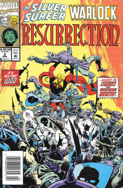 Silver Surfer / Warlock: Resurrection 1993 #2 Newsstand ed. - back issue - $3.00