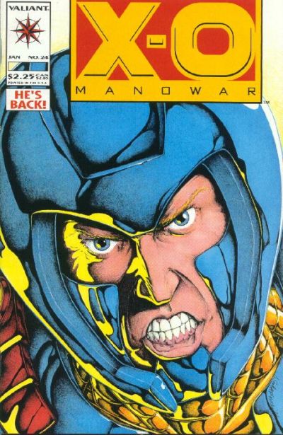X-O Manowar 1992 #24 - back issue