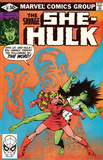 The Savage She-Hulk 1980 #10 Direct ed. - back issue - $4.00