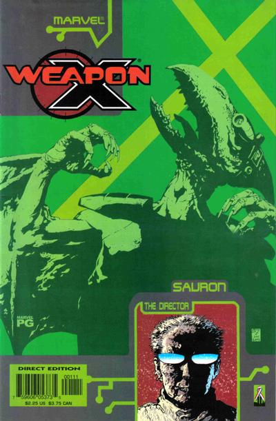Weapon X: The Draft - Sauron 2002 #1 - back issue