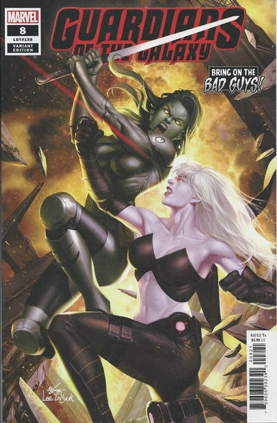 Guardians of the Galaxy 2019 #8 158 InHyuk Lee Bring on the Bad Guys Variant - back issue