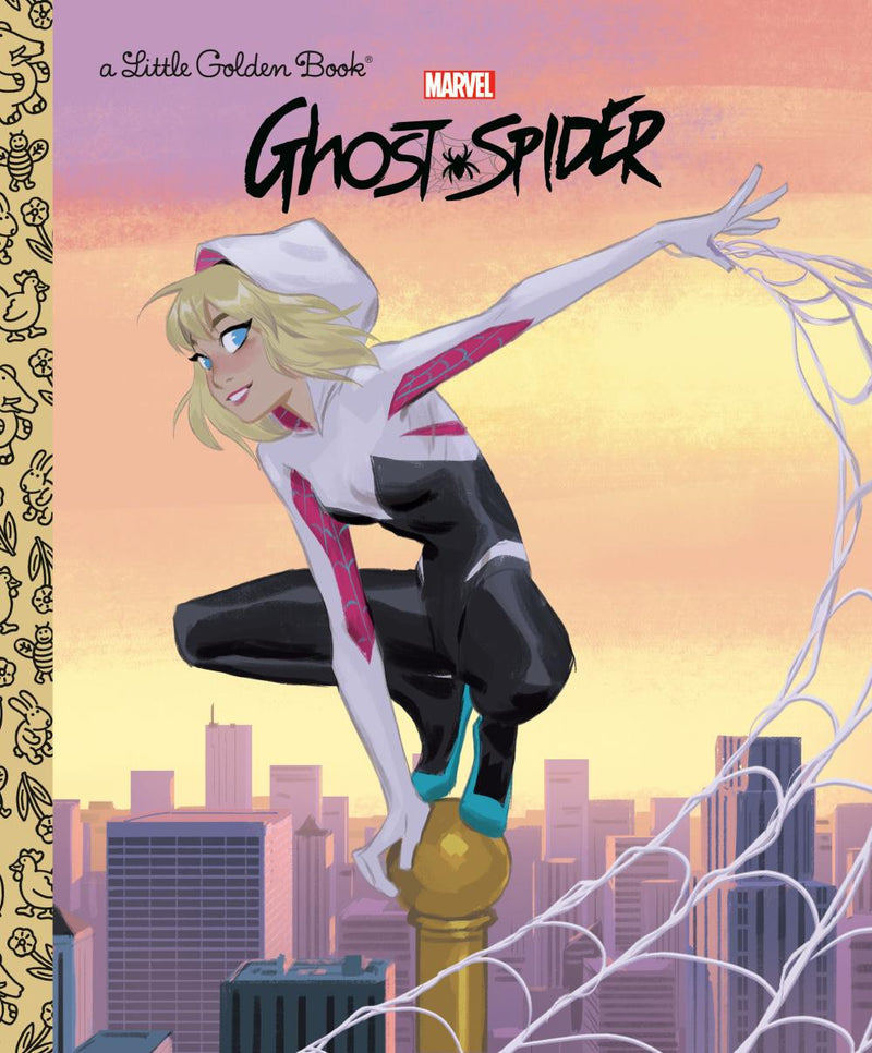 GHOST-SPIDER MARVEL HC LITTLE GOLDEN BOOK