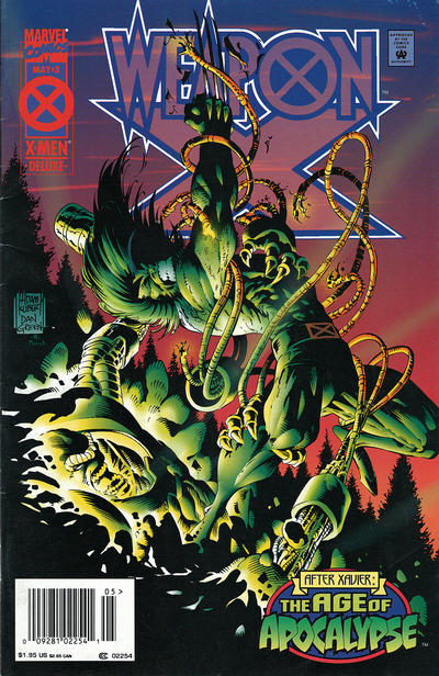 Weapon X 1995 #3 Newsstand ed. - back issue