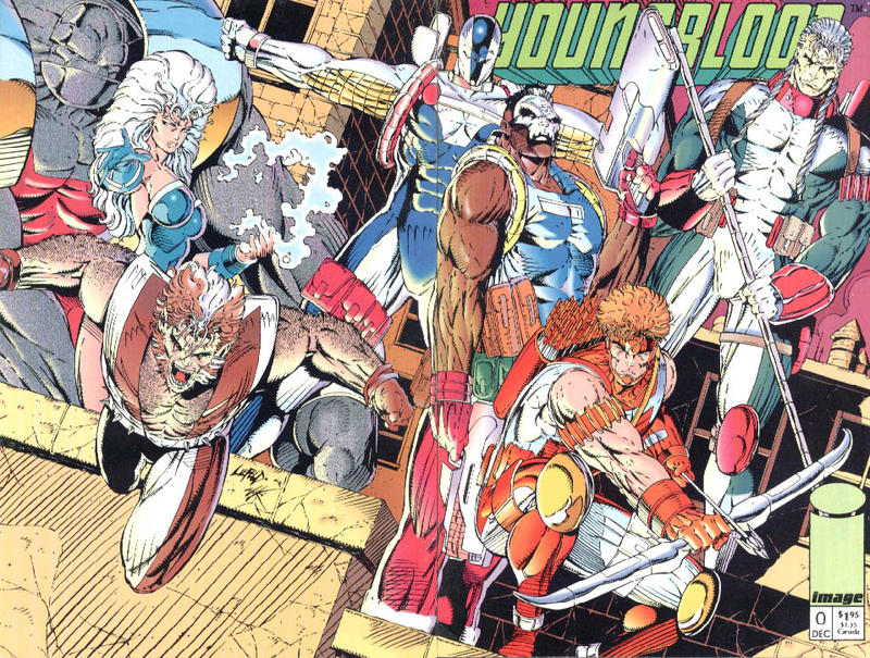 Youngblood 1992 #0 Green Logo Variant - back issue - $4.00