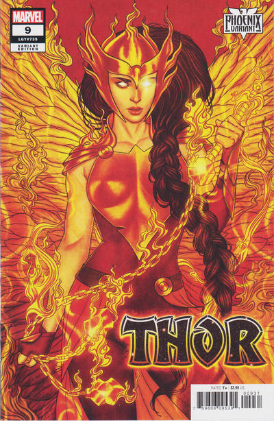 Thor 2020 #9 735 Jenny Frison - Valkyrie Phoenix Cover - back issue - $6.00