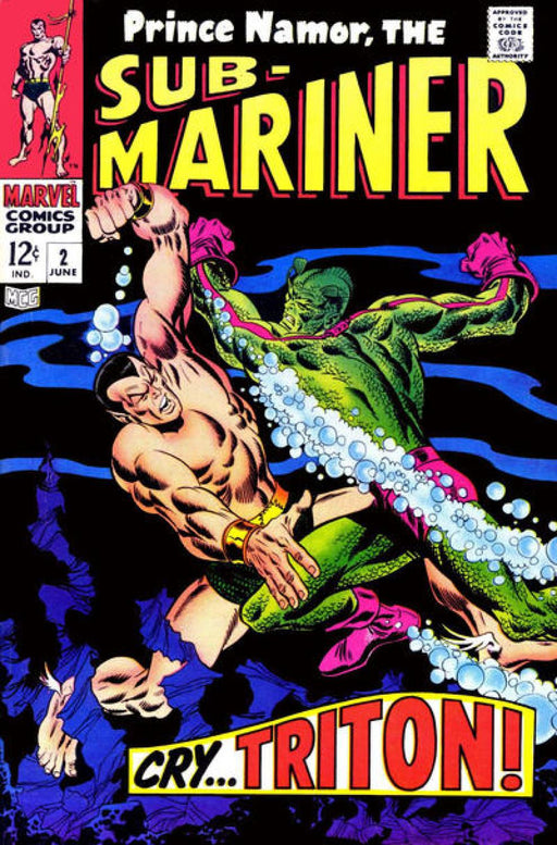Sub-Mariner 1968 #2 - back issue - $90.00