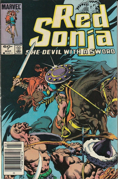 Red Sonja 1983 #7 Newsstand ed. - back issue - $10.00
