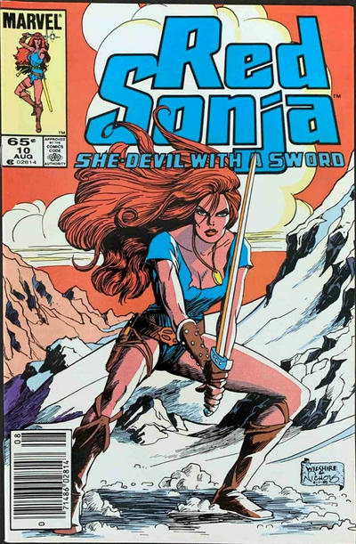 Red Sonja 1983 #10 Newsstand ed. - back issue - $15.00