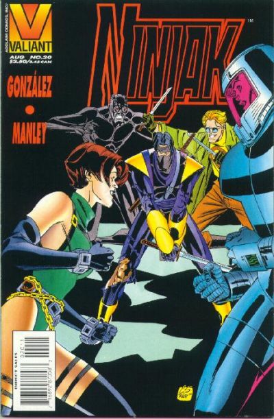 Ninjak 1994 #20 - back issue - $2.00