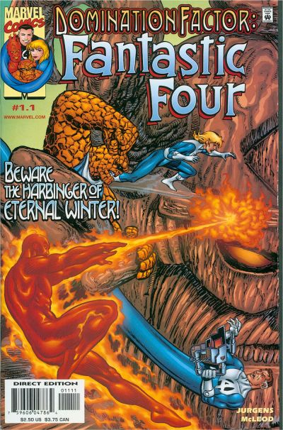 Domination Factor: Fantastic Four 1999 #1 1.1 - back issue - $2.00