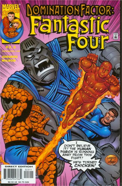 Domination Factor: Fantastic Four 1999 #2 2.3 - back issue - $2.00