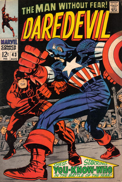Daredevil 1964 #43 - back issue