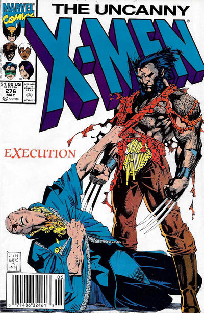 The Uncanny X-Men 1981 #276 Newsstand ed. - back issue - $6.00