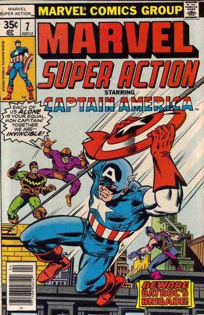 Marvel Super Action 1977 #7 - back issue - $15.00