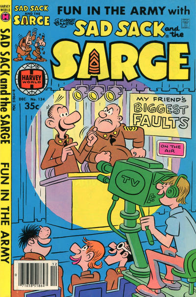 Sad Sack and the Sarge 1957 #134 - back issue