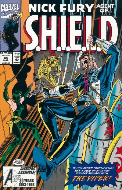 Nick Fury, Agent of S.H.I.E.L.D. 1989 #45 - back issue - $3.00