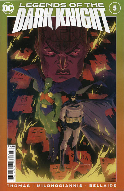Legends of the Dark Knight 2021 #5 Giannis Milonogiannis Cover - back issue