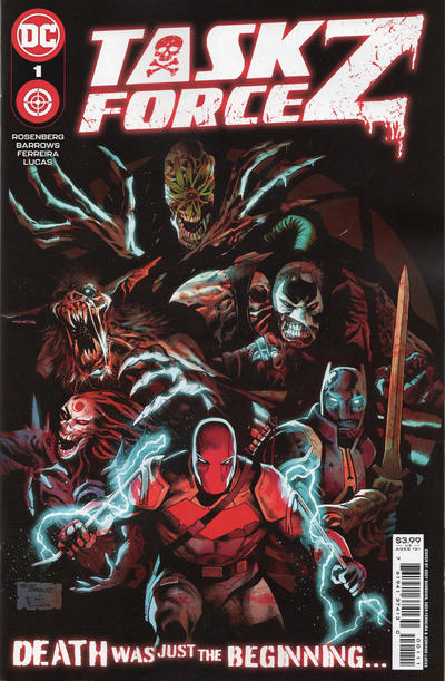 Task Force Z 2021 #1 Eddy Barrows & Eber Ferreira Cover - back issue - $4.00