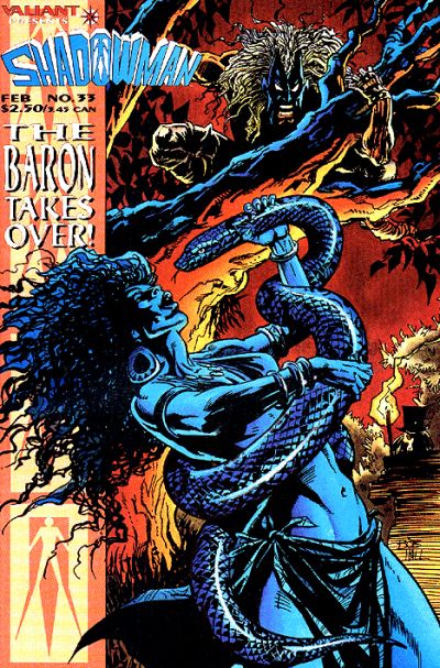 Shadowman 1992 #33 - back issue