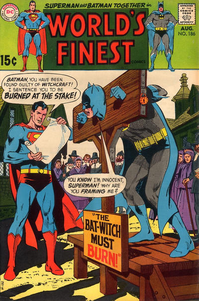 World's Finest Comics 1941 #186 - back issue - $20.00