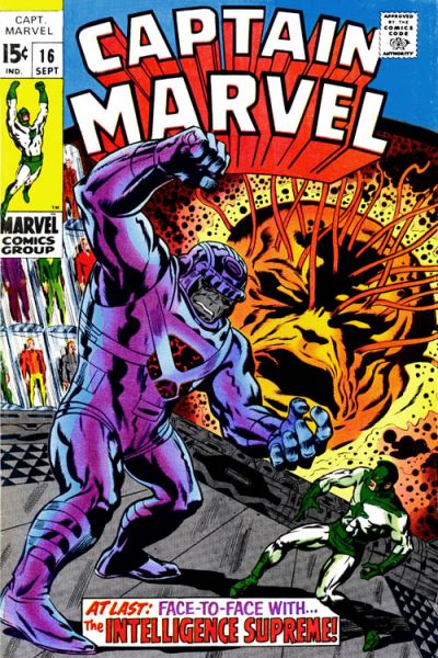 Captain Marvel 1968 #16 - back issue