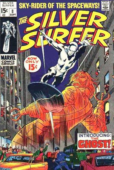 The Silver Surfer 1968 #8 - back issue - $140.00