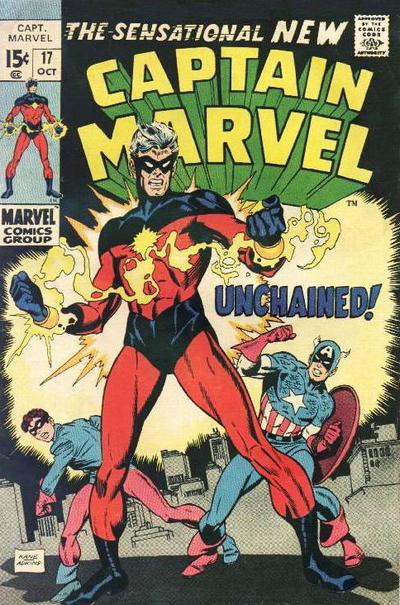 Captain Marvel 1968 #17 - back issue