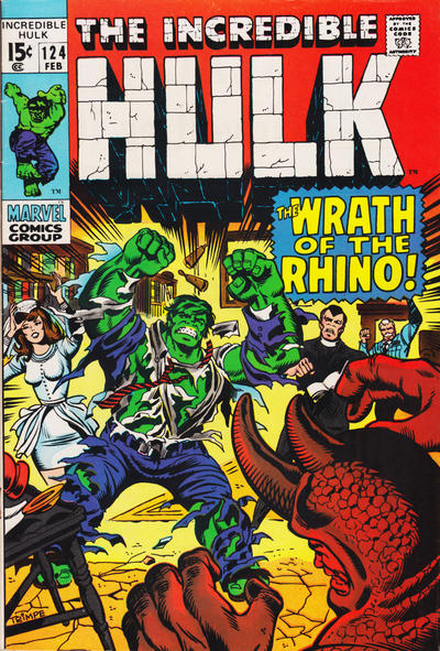 The Incredible Hulk 1968 #124 - back issue - $40.00