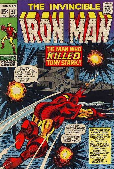 Iron Man 1968 #23 - back issue