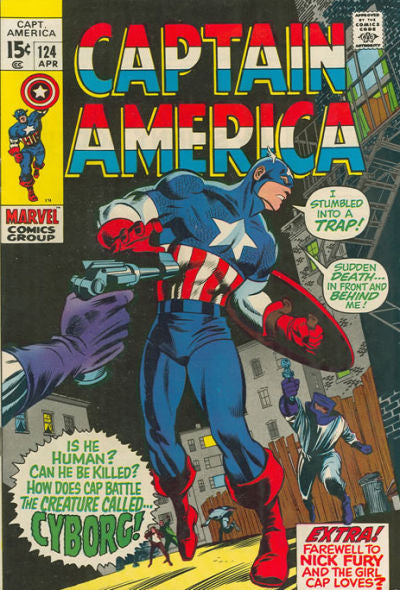 Captain America 1968 #124 - back issue - $50.00