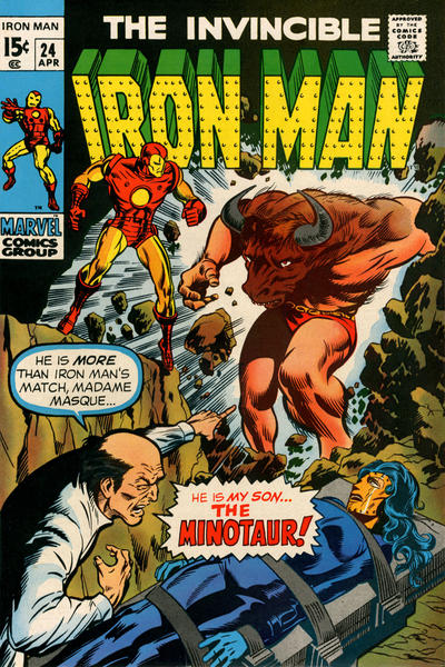 Iron Man 1968 #24 - back issue