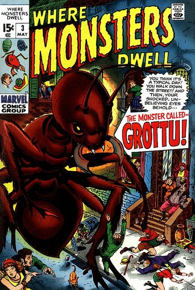 Where Monsters Dwell 1970 #3 - back issue - $30.00