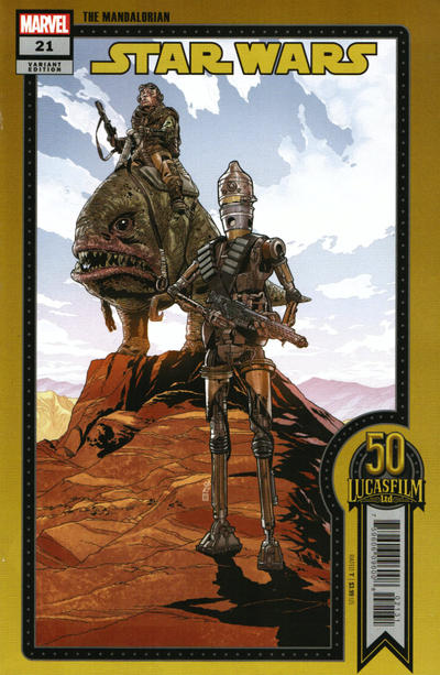 Star Wars 2020 #21 Chris Sprouse Lucasfilm 50th Variant - back issue - $3.00