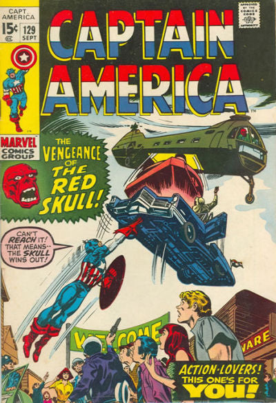 Captain America 1968 #129 - back issue - $40.00