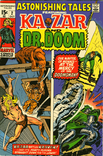Astonishing Tales 1970 #2 - back issue - $10.00