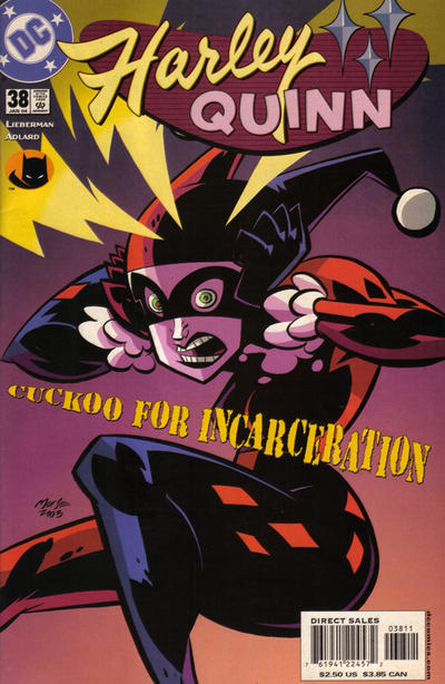 Harley Quinn 2000 #38 Direct Sales - back issue