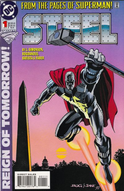 Steel 1994 #1 Direct Sales - back issue - $3.00