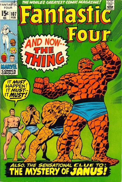 Fantastic Four 1961 #107 - back issue
