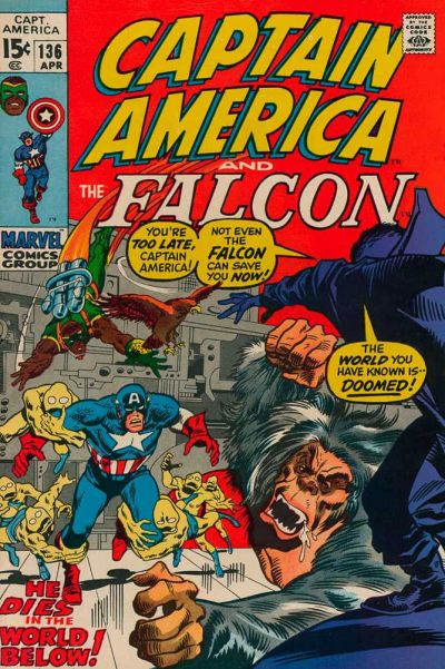 Captain America 1968 #136 - back issue