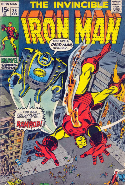 Iron Man 1968 #36 - back issue - $40.00