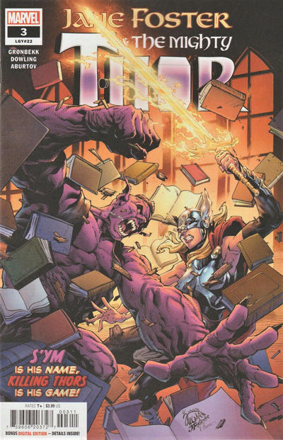 Jane Foster & the Mighty Thor 2022 #3 22 - back issue