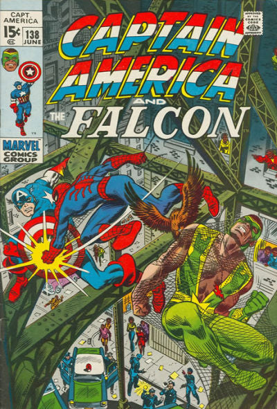 Captain America 1968 #138 - back issue