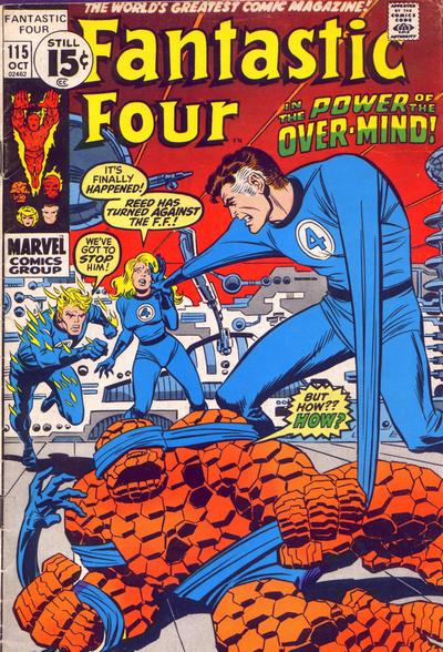 Fantastic Four 1961 #115 - back issue