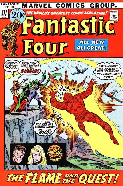 Fantastic Four 1961 #117 - back issue