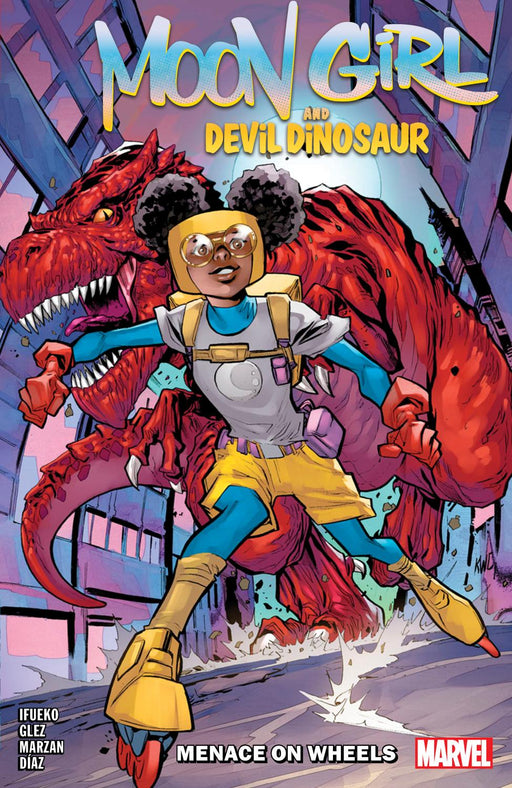 MOON GIRL AND DEVIL DINOSAUR MENACE ON WHEELS TP