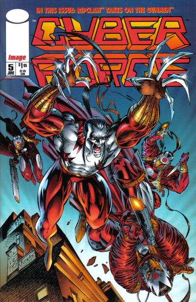 Cyberforce 1993 #5 - back issue - $2.00