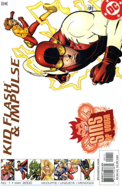 Sins of Youth: Kid Flash / Impulse 2000 #1 - back issue - $3.00
