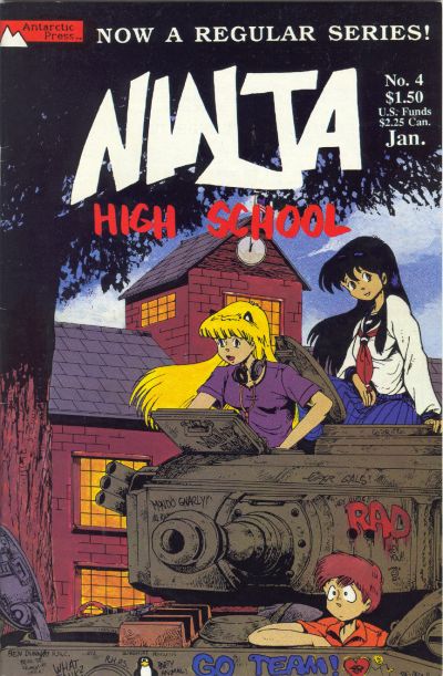 Ninja High School 1987 #4 - back issue - $5.00